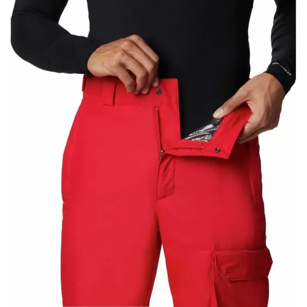 Columbia Mens Hero Snow PantMountain Red