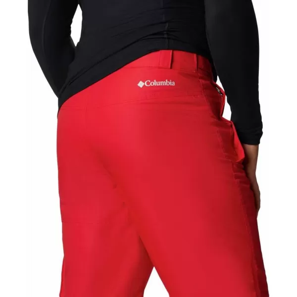 Columbia Mens Hero Snow PantMountain Red