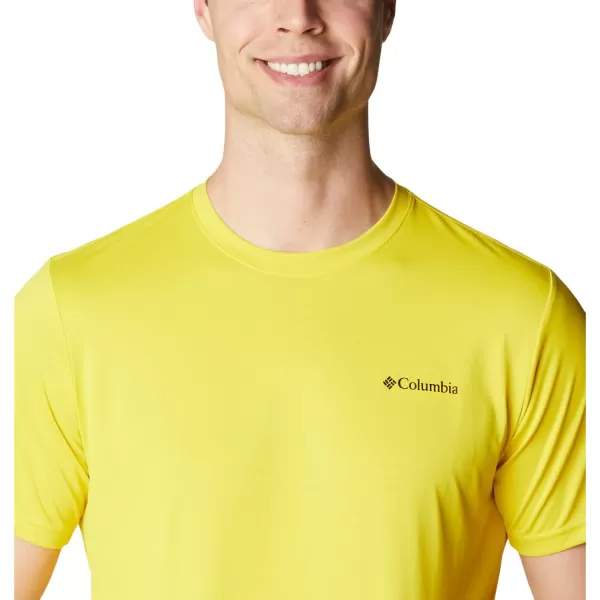 Columbia Mens Hike CrewLaser Lemon