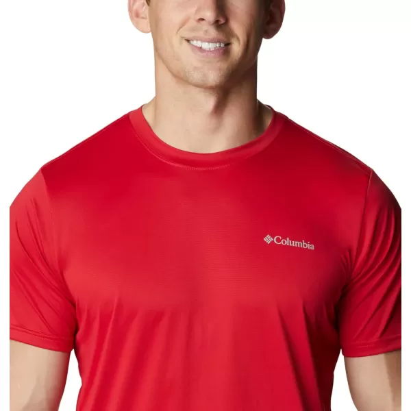 Columbia Mens Hike CrewMountain Red