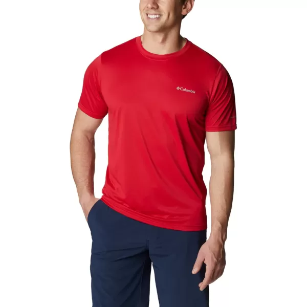 Columbia Mens Hike CrewMountain Red