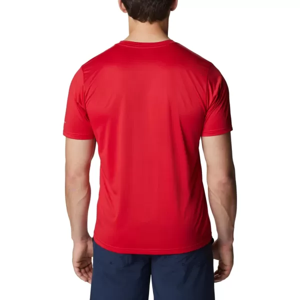 Columbia Mens Hike CrewMountain Red