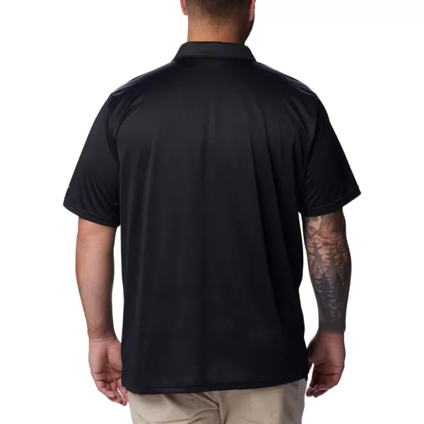 Columbia Mens Hike Novelty PoloBlack