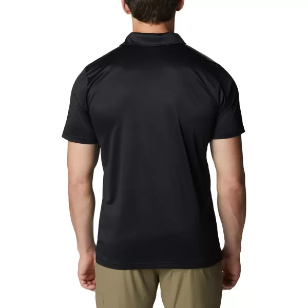 Columbia Mens Hike Novelty PoloBlack