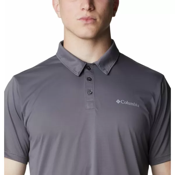 Columbia Mens Hike PoloCity Grey