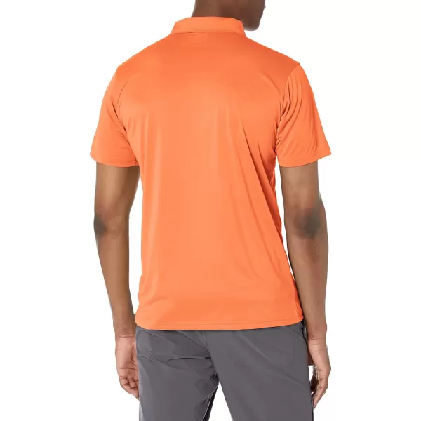 Columbia Mens Hike PoloDesert Orange