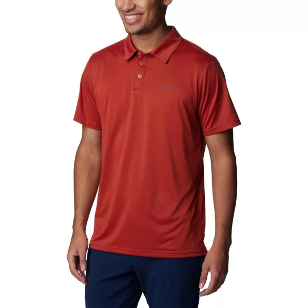 Columbia Mens Hike PoloWarp Red