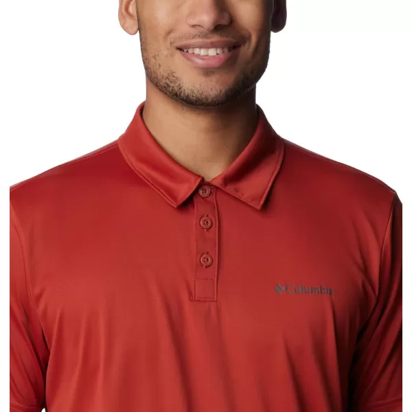 Columbia Mens Hike PoloWarp Red