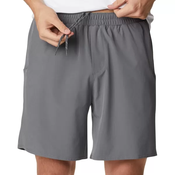 Columbia Mens Hike ShortCity Grey