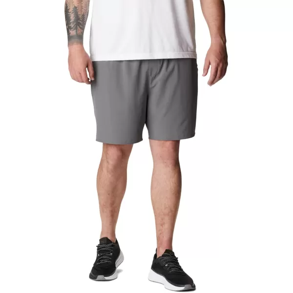 Columbia Mens Hike ShortCity Grey