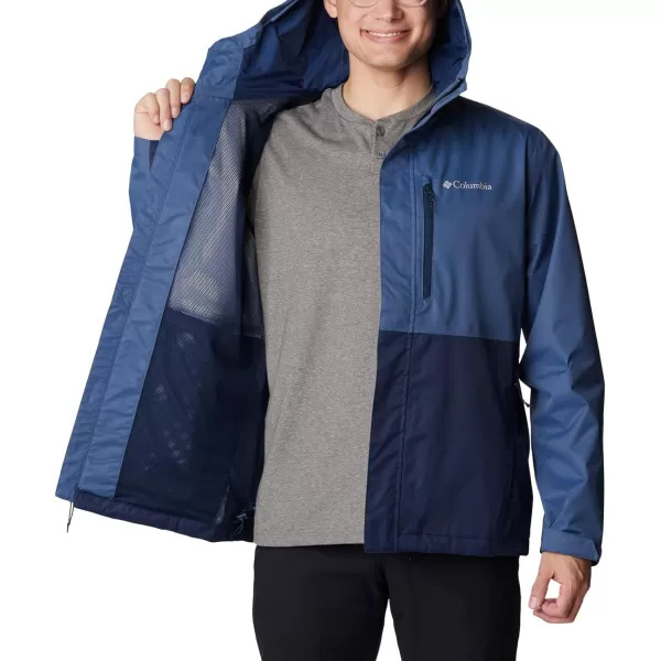 Columbia Mens Hikebound JacketDark Mountain  Collegiate Navy