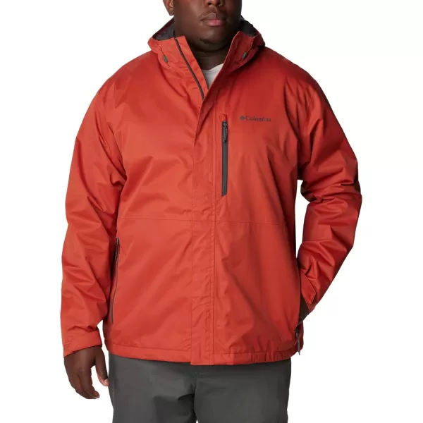 Columbia Mens Hikebound JacketWarp Red