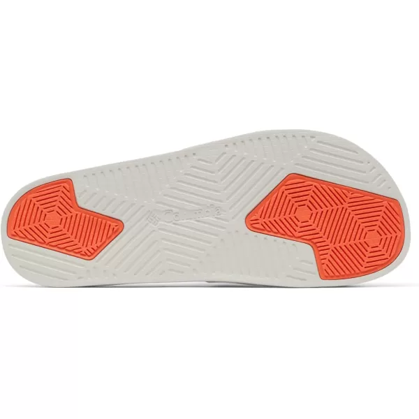 Columbia Mens Hood River Slide Sport SandalCloud GreySpark Orange