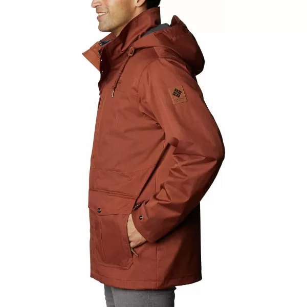 Columbia Mens Horizons Pine Interchange JacketDark Amber