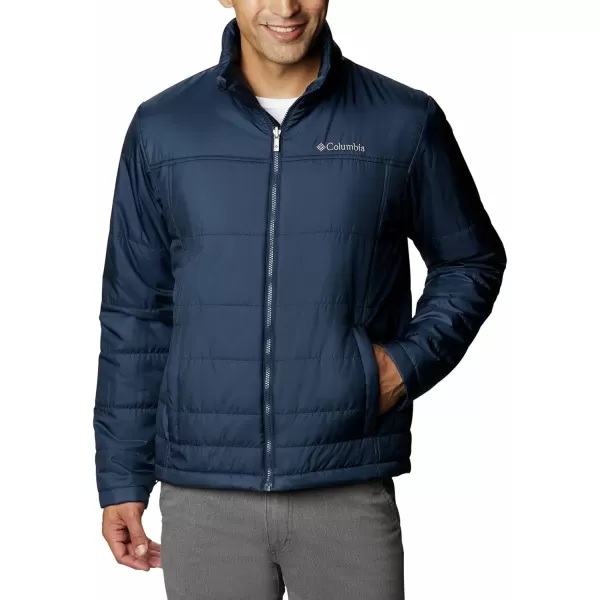 Columbia Mens Horizons Pine Interchange JacketDark Amber