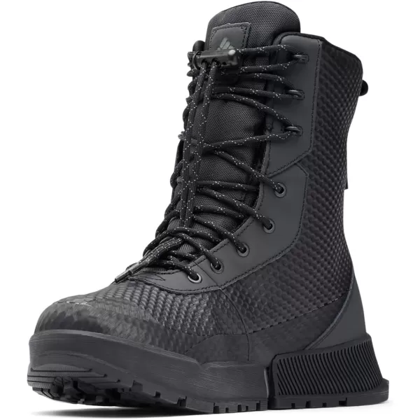 Columbia Mens HyperBoreal OmniHeat Tall Snow BootBlack Ti Grey Steel