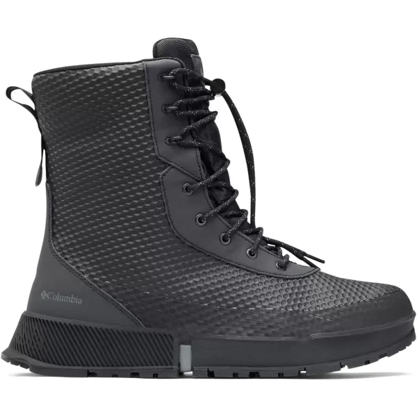 Columbia Mens HyperBoreal OmniHeat Tall Snow BootBlack Ti Grey Steel