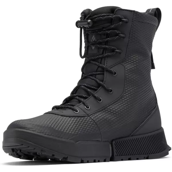 Columbia Mens HyperBoreal OmniHeat Tall Snow BootBlackTi Grey Steel