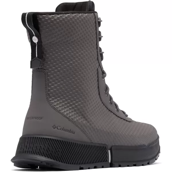 Columbia Mens HyperBoreal OmniHeat Tall Snow BootDark GreyBlack