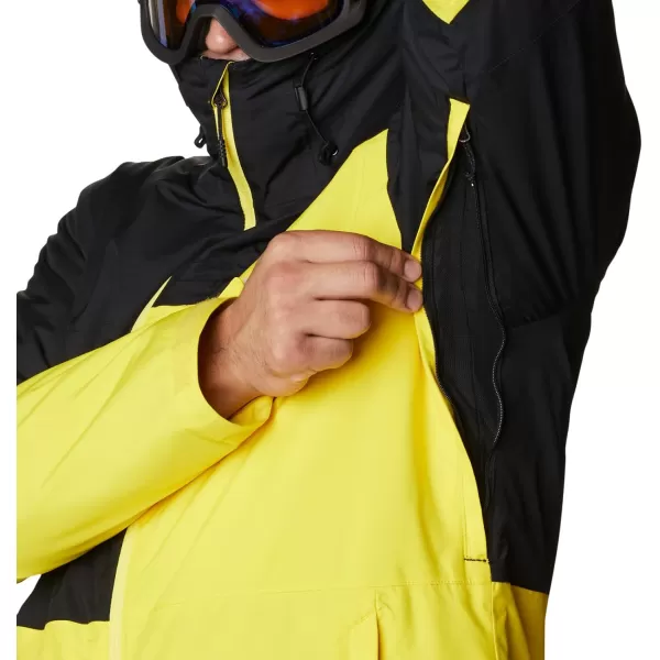 Columbia Mens Iceberg Point JacketLaser LemonBlack