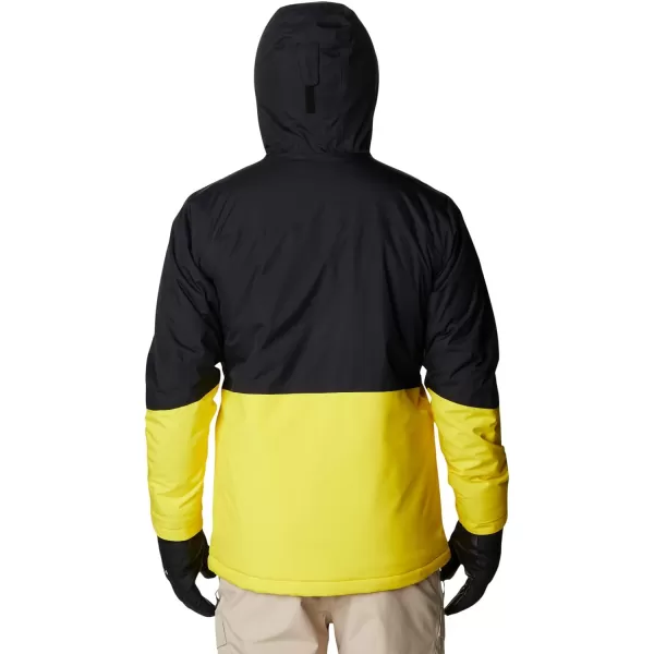 Columbia Mens Iceberg Point JacketLaser LemonBlack