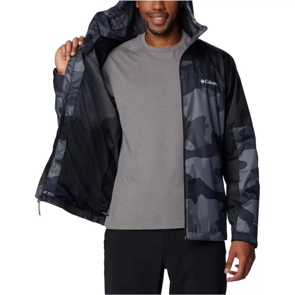 Columbia Mens Inner Limits Iii JacketBlack Mod Camo PrintBlack