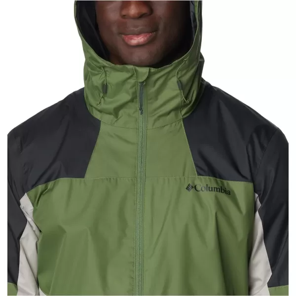 Columbia Mens Inner Limits Iii JacketCanteenBlackFlint Grey