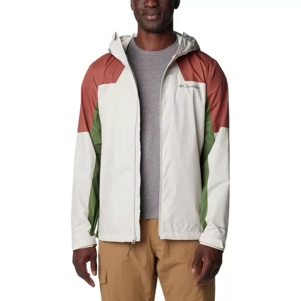 Columbia Mens Inner Limits Iii JacketDark StoneAuburnCanteen