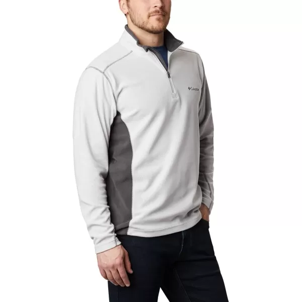 Columbia Mens Klamath Range Ii Half ZipNimbus GreyShark