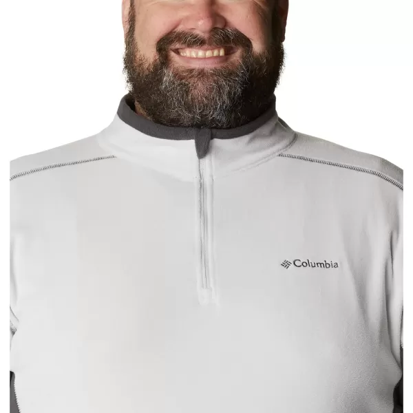 Columbia Mens Klamath Range Ii Half ZipNimbus GreyShark