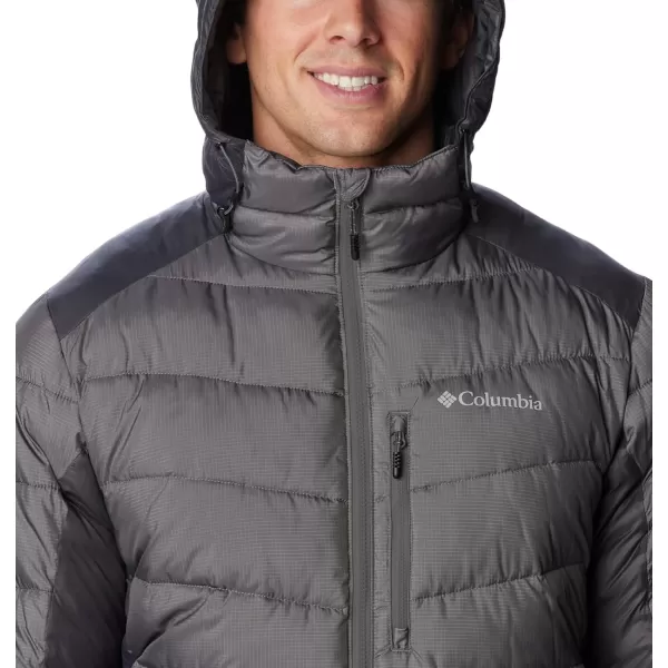 Columbia Mens Labyrinth Loop Hooded JacketCity Grey  Shark