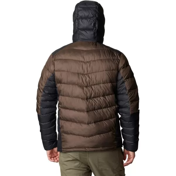 Columbia Mens Labyrinth Loop Hooded JacketCordovanBlack