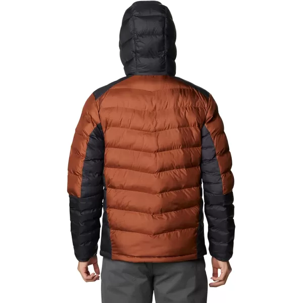 Columbia Mens Labyrinth Loop Hooded JacketDark AmberBlack