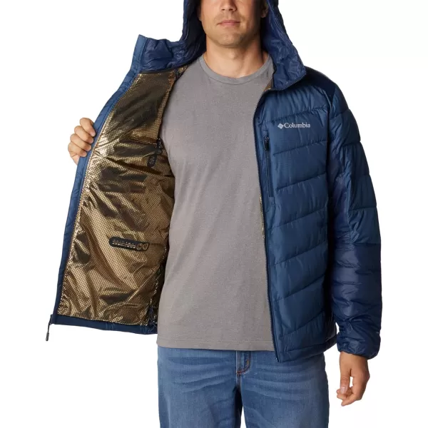 Columbia Mens Labyrinth Loop Hooded JacketDark Mountain  Collegiate Navy