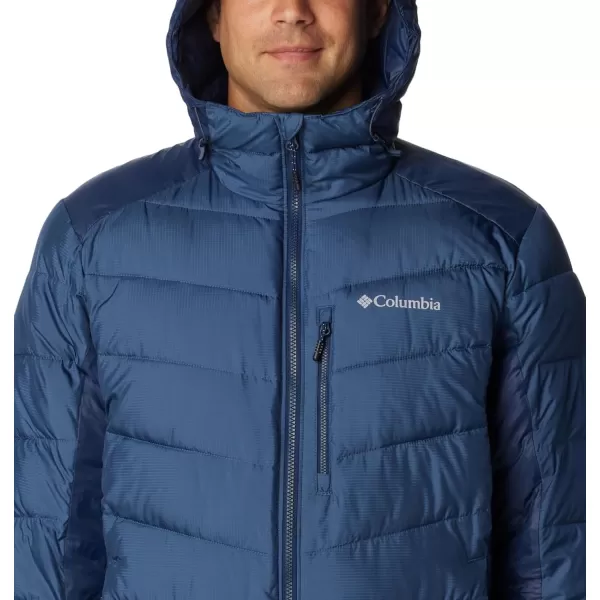 Columbia Mens Labyrinth Loop Hooded JacketDark Mountain  Collegiate Navy