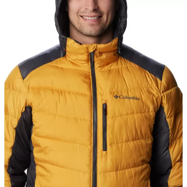 Columbia Mens Labyrinth Loop Hooded JacketRaw Honey  Shark