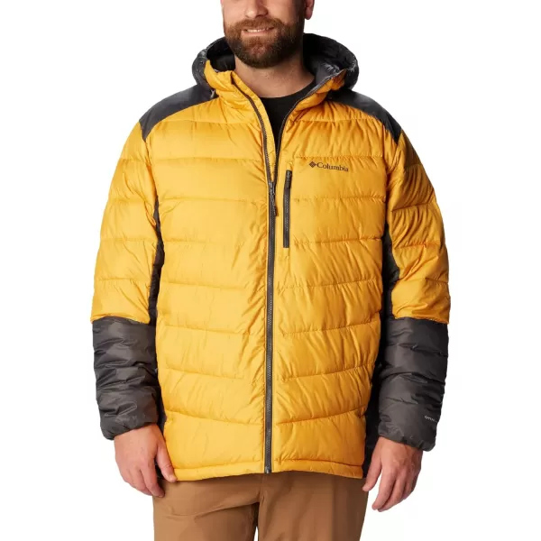 Columbia Mens Labyrinth Loop Hooded JacketRaw Honey  Shark