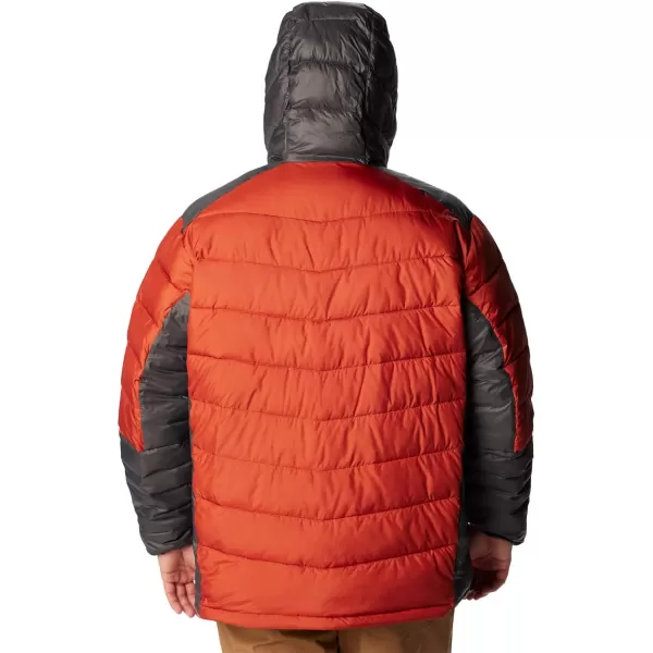 Columbia Mens Labyrinth Loop Hooded JacketWarp Red  Shark