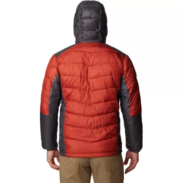 Columbia Mens Labyrinth Loop Hooded JacketWarp Red  Shark