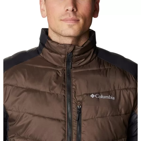 Columbia Mens Labyrinth Loop JacketCordovanBlack