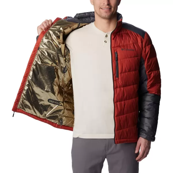 Columbia Mens Labyrinth Loop JacketWarp Red Shark