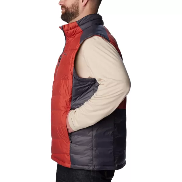 Columbia Mens Labyrinth Loop VestWarp Red Shark