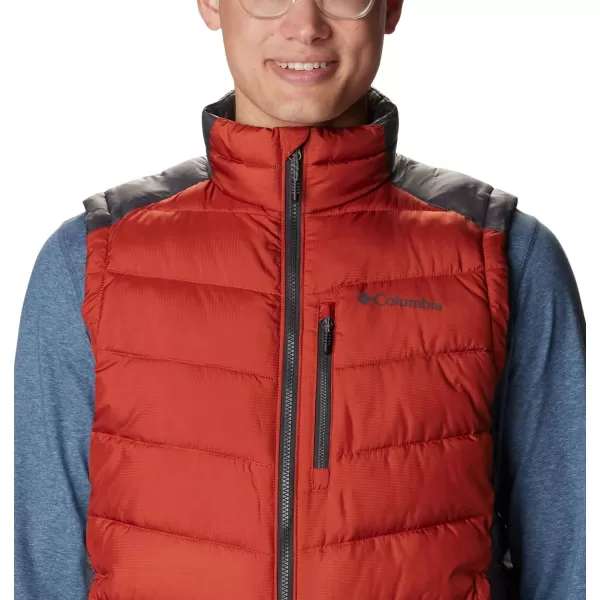 Columbia Mens Labyrinth Loop VestWarp Red Shark