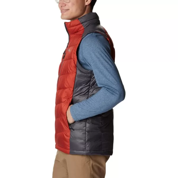 Columbia Mens Labyrinth Loop VestWarp Red Shark