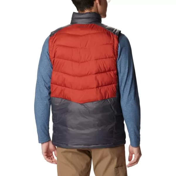 Columbia Mens Labyrinth Loop VestWarp Red Shark