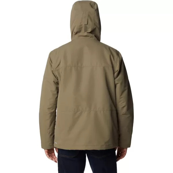 Columbia Mens Landroamer Lined JacketStone Green