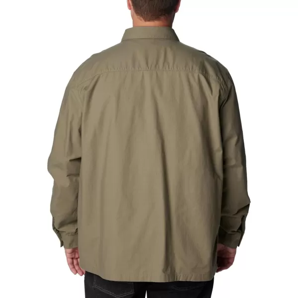 Columbia Mens Landroamer Lined ShirtStone Green