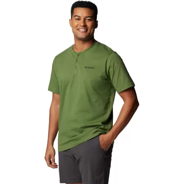 Columbia Mens Landroamer Short Sleeve Henley IiCanteen