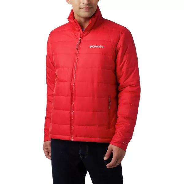 Columbia Mens Lhotse Iii Interchange JacketRed JasperMountain Red