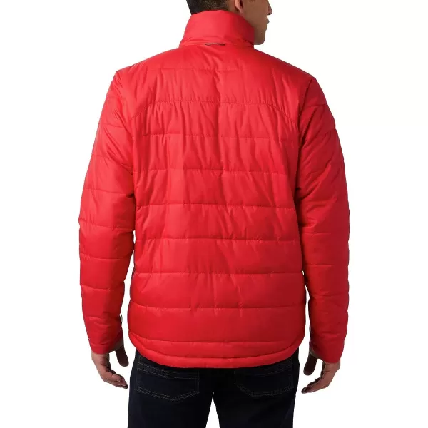 Columbia Mens Lhotse Iii Interchange JacketRed JasperMountain Red